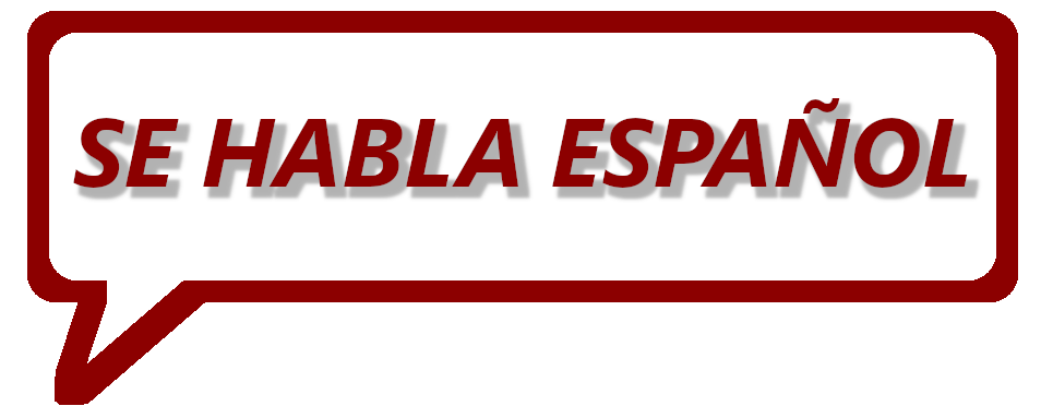 We speak Spanish banner